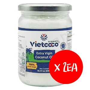 비엣코코 유기농 코코넛오일 실버 500ml 2개vietcoco Organic virgin coconut oil